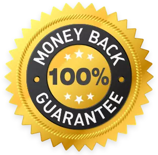 GlycoLean  60 Day Money Back Guarantee Badge